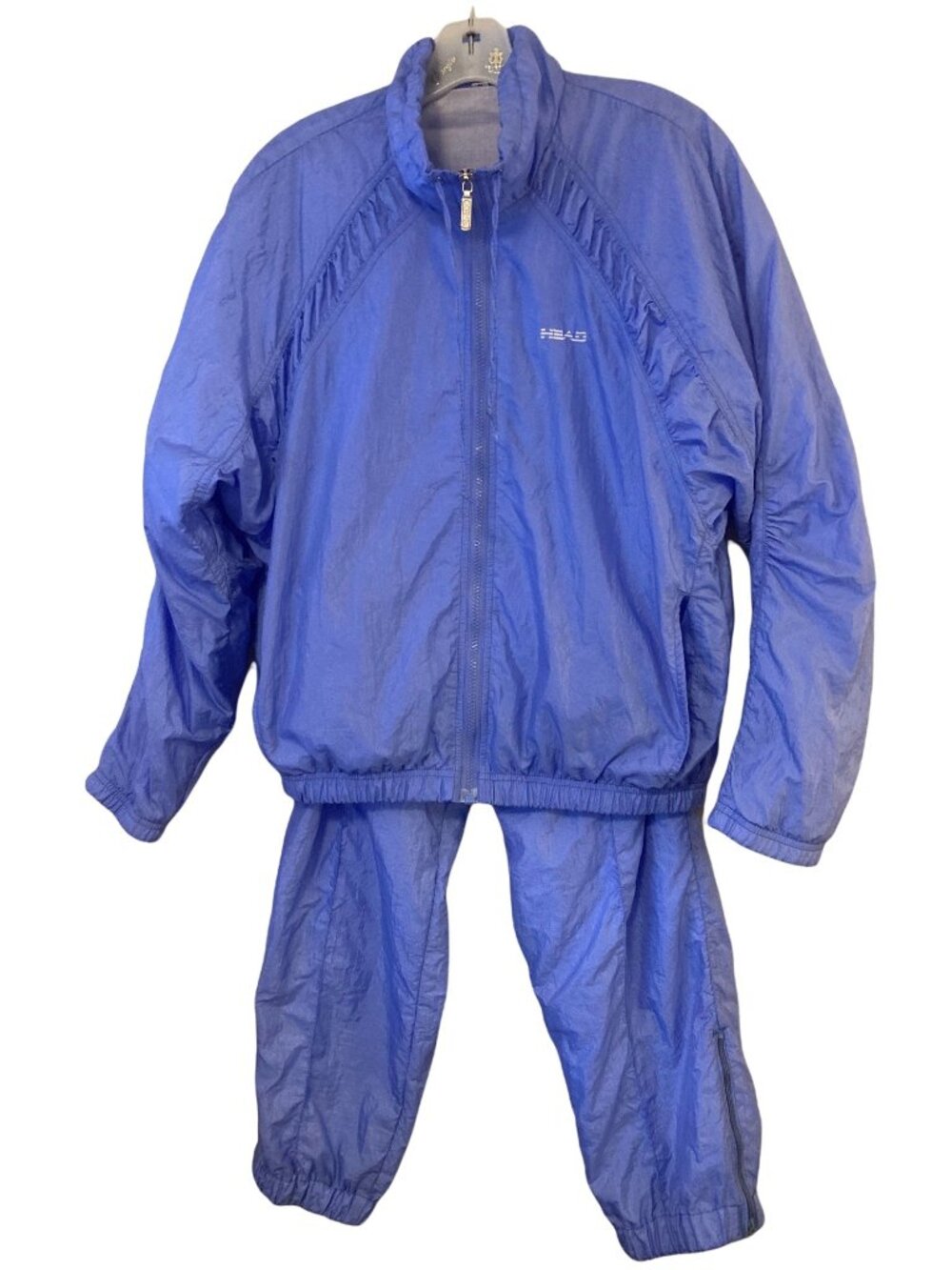 Vintage Womens Head Sportswear Windbreaker TrackSuit Purple Medium